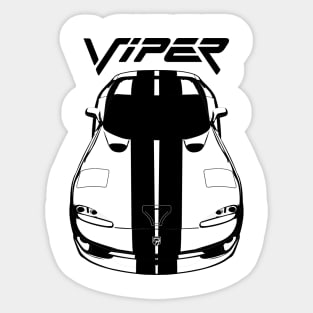 Viper 1996-2002 - Black lines Sticker